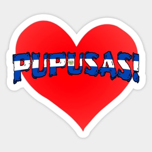 Love Pupusas! Sticker